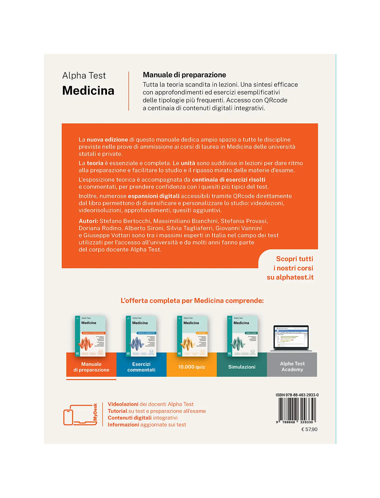 Alpha Test Medicina - Manuale di preparazione - immagine 2
