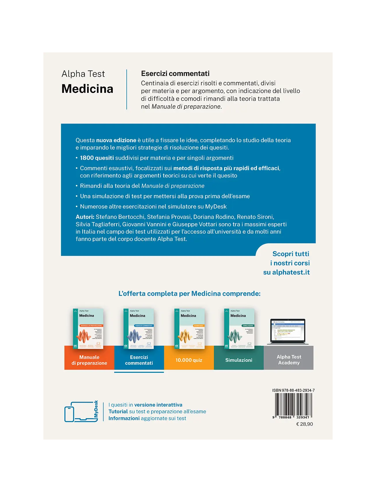 Alpha Test Medicina - Esercizi commentati - immagine 2