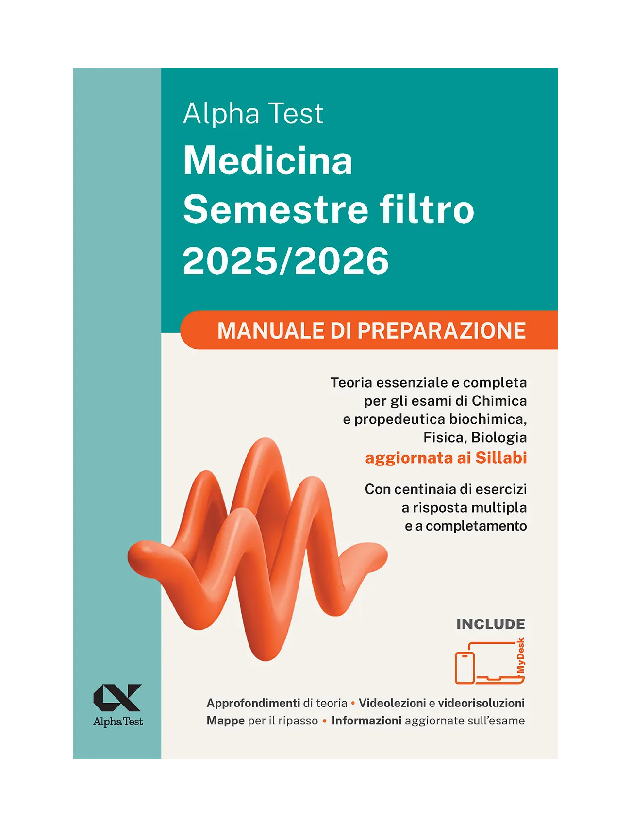 Alpha Test Medicina Semestre filtro 2025/2026 - Manuale di preparazione