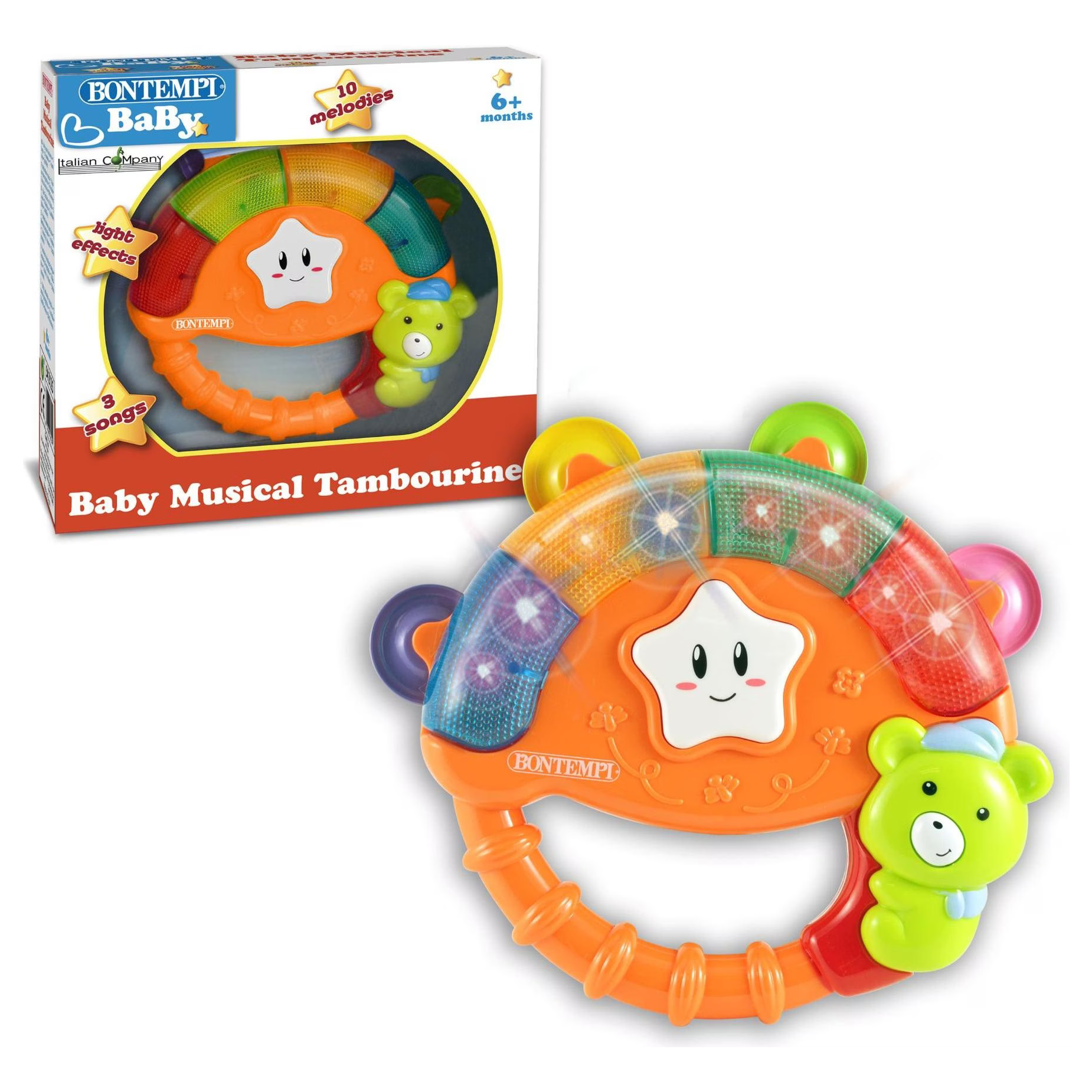Baby Tamburello Elettronico con Luci e Suoni - immagine 2