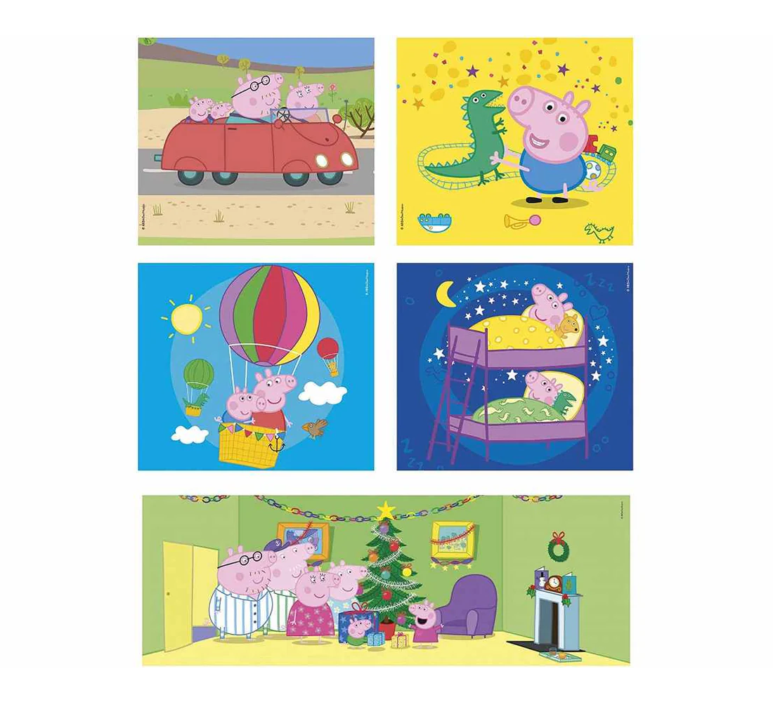 Puzzle 10 in 1 Peppa Pig - immagine 3