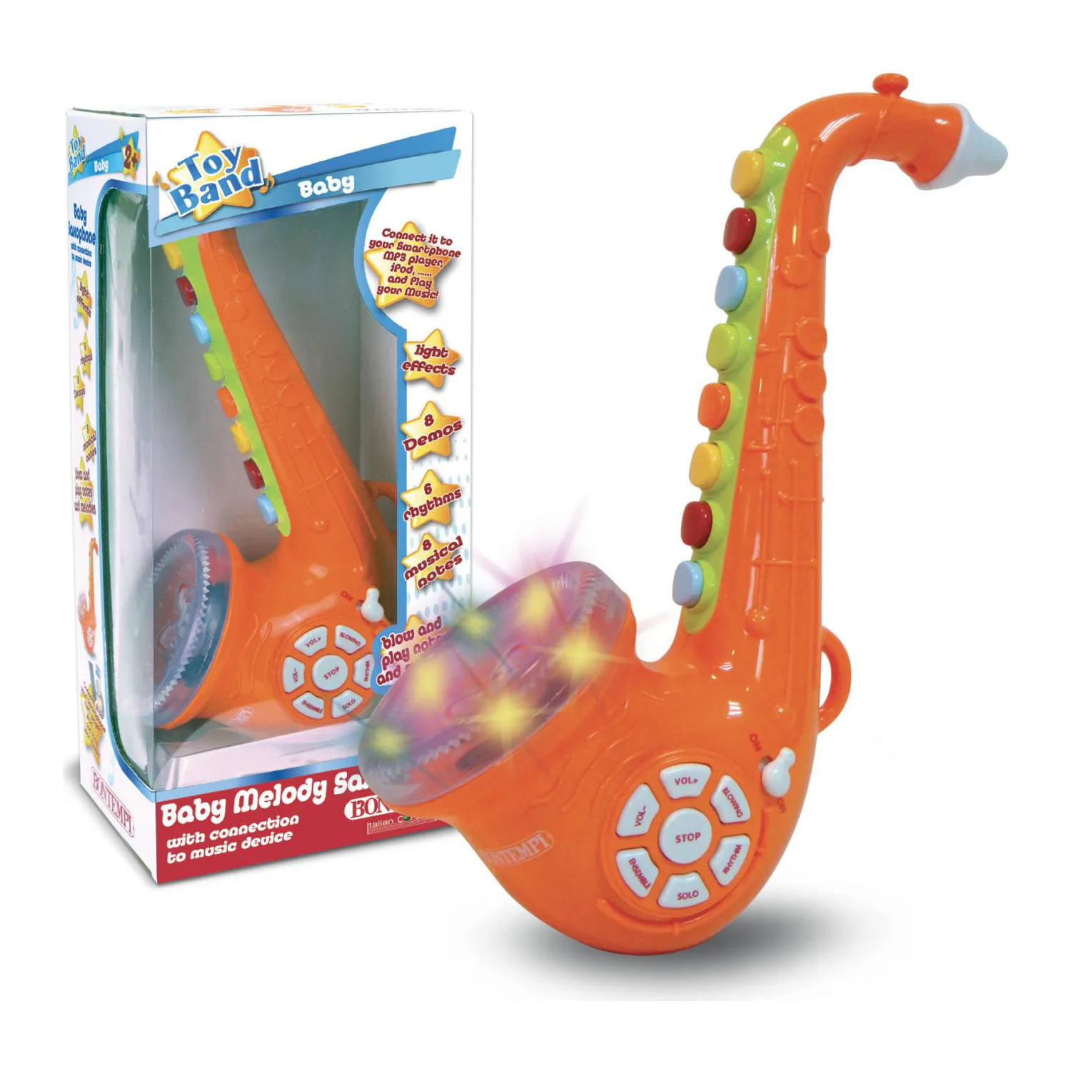 Baby Sax Elettronico Giocattolo Musicale - immagine 2