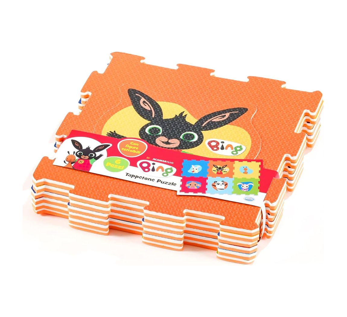 BING – TAPPETO MATTONELLE PUZZLE 6 PZ