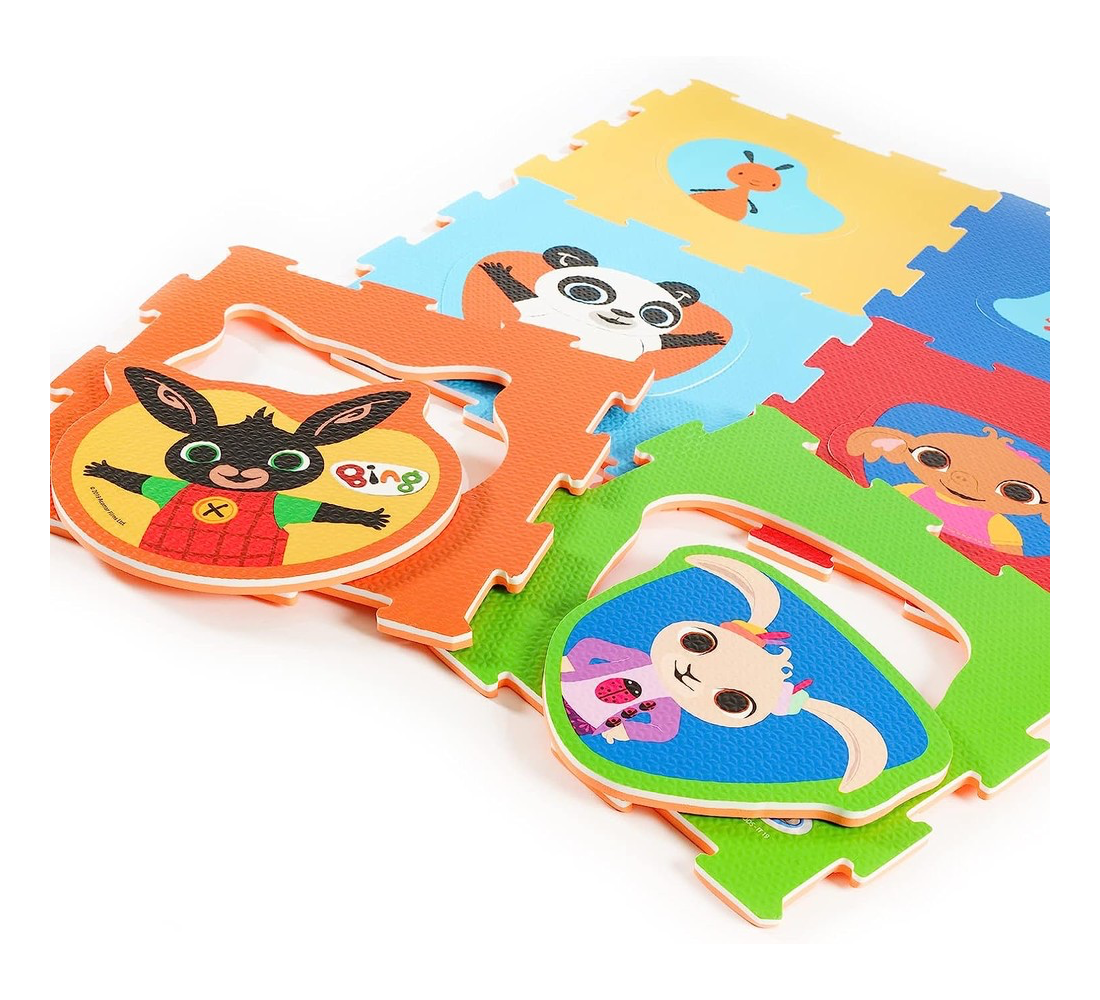 BING – TAPPETO MATTONELLE PUZZLE 6 PZ - immagine 2