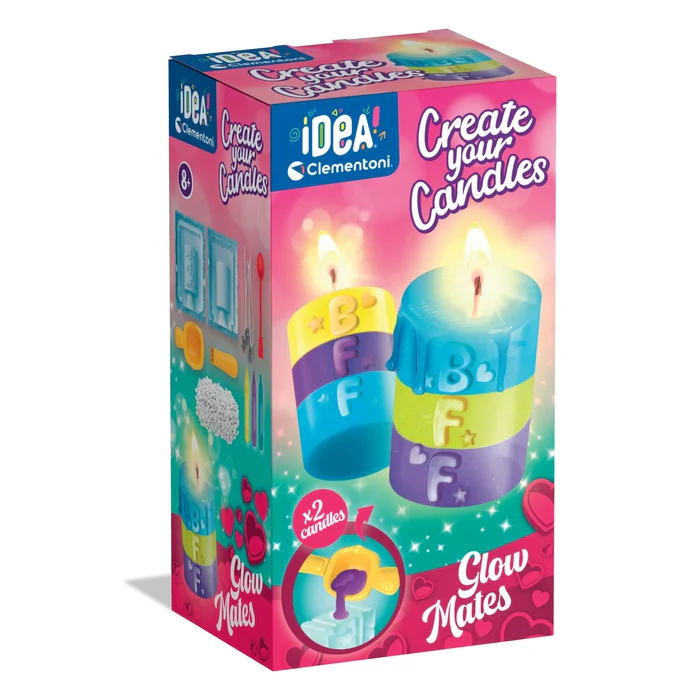 Create Your Candles - Glow Mates Clementoni