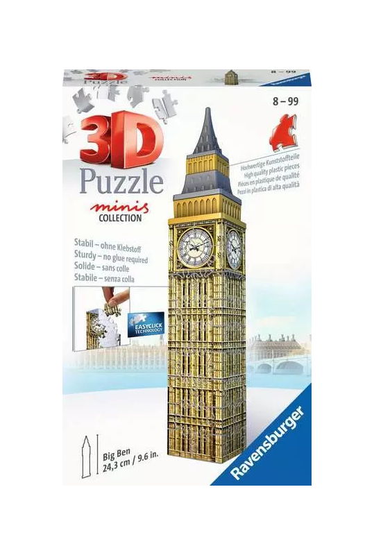 3D Puzzle 54 pezzi - Big Ben Ravensburger