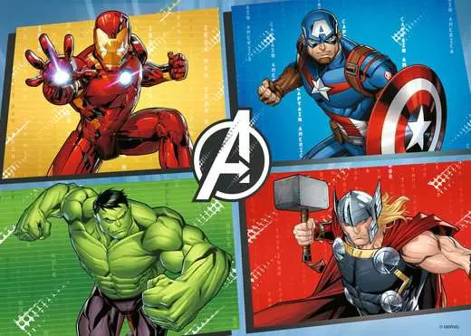Puzzle Avengers 24 Pezzi Giant - Ravensburger Marvel - immagine 2