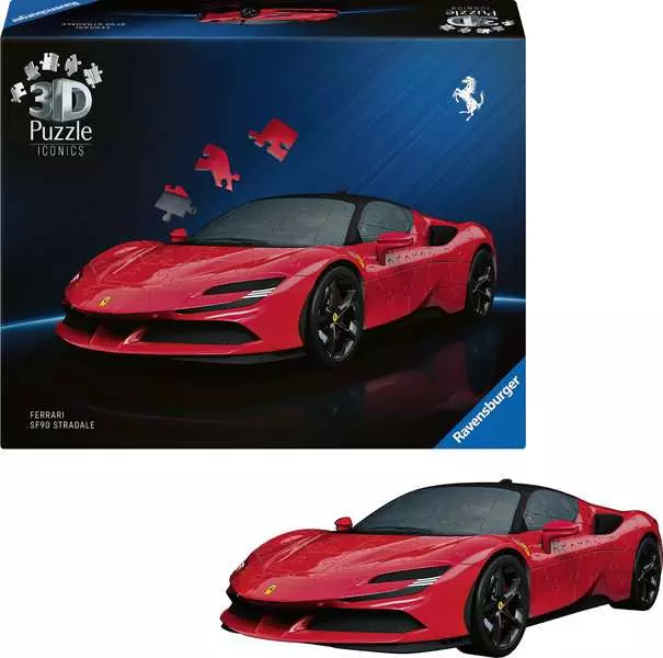 3D Puzzle 108 pezzi - Iconics Ferrari SF90 Stradale - immagine 10