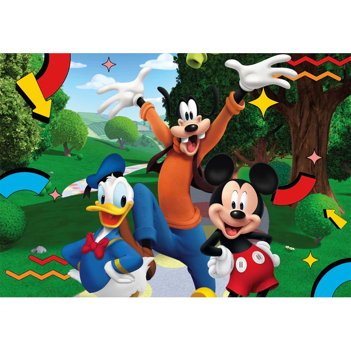 MICKEY MOUSE CLUB HOUESE - Puzzle 104 pezzi Clementoni - immagine 3
